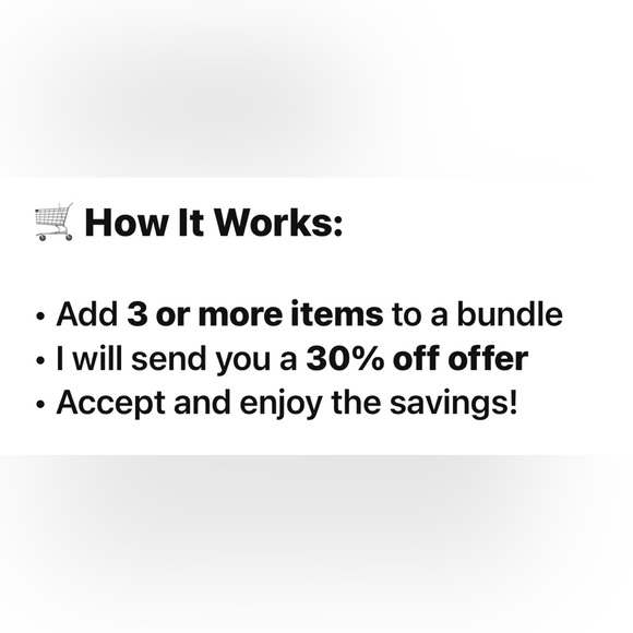 30% OFF BUNDLE SALE | 3+ ITEMS | Valley’s Closet @VM419 - Picture 3 of 5